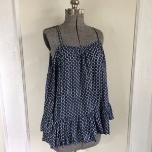 Anthropologie Beach lunch lounge top